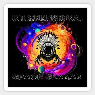 INTERDIMENSIONAL SPACE SHAMAN-COLOR Sticker